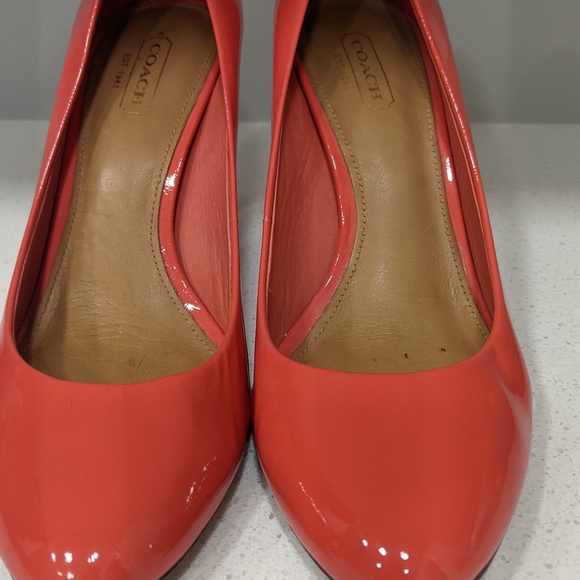 Coach Nalla pumps hot pink size 7 - Picture 4 of 6